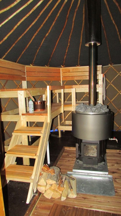 Yurt Sauna in Lentiira - Wild Taiga