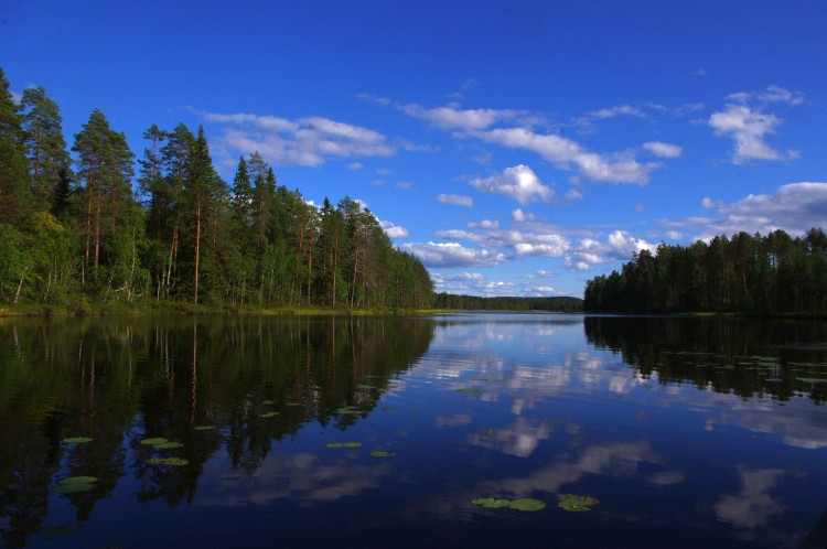 A self guided canoeing tour on Tar - route - Wild Taiga